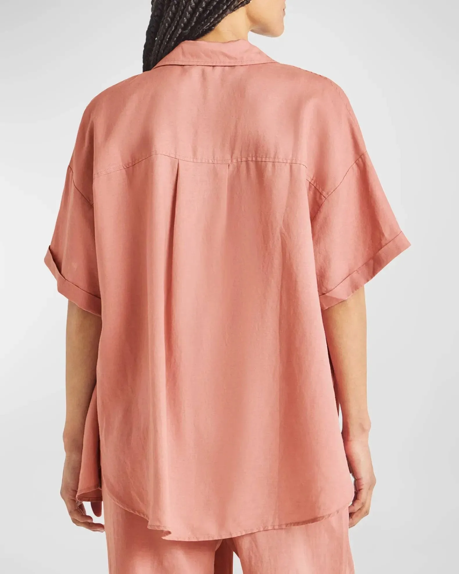 Dawson SS Linen Buttondown by Splendid | Sunset
