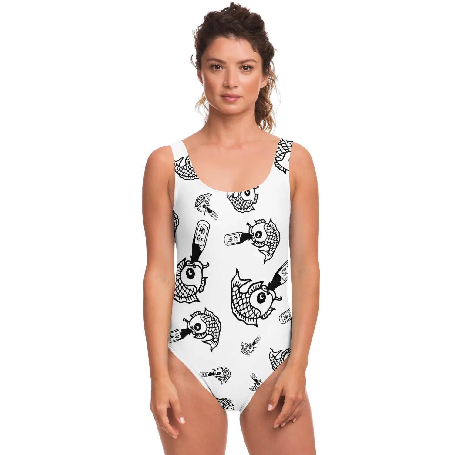 Drunk Like Fish - One-Piece Swimsuit