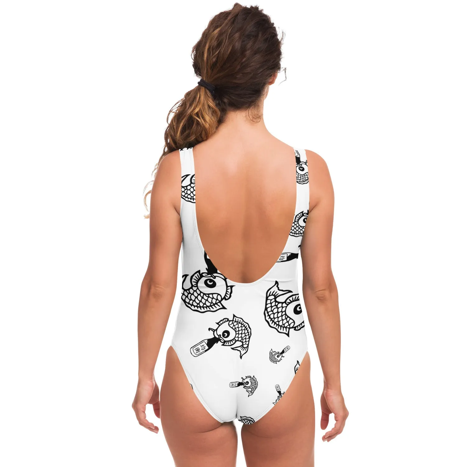 Drunk Like Fish - One-Piece Swimsuit