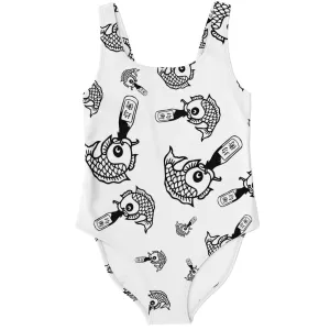 Drunk Like Fish - One-Piece Swimsuit