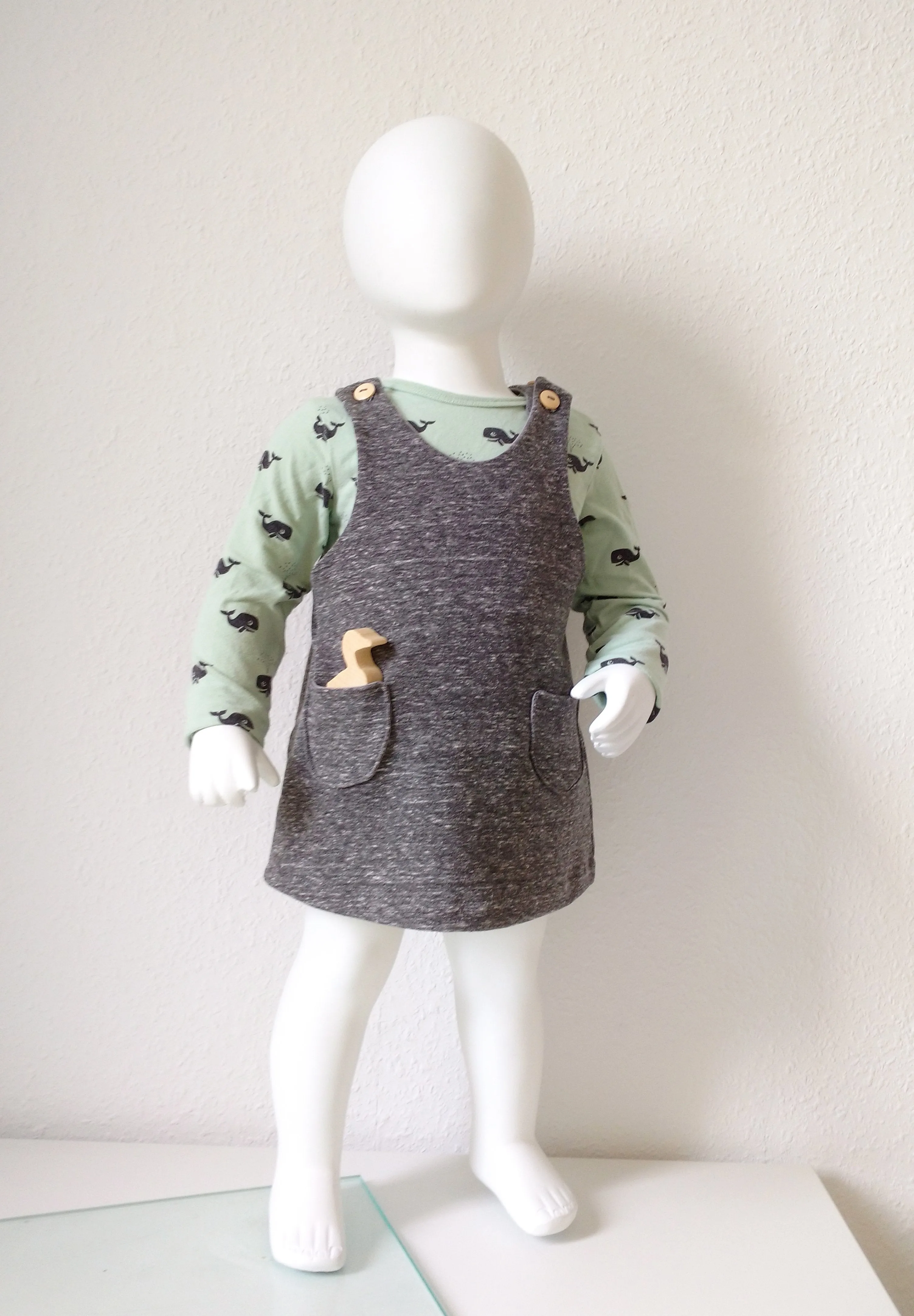 Dungaree dress