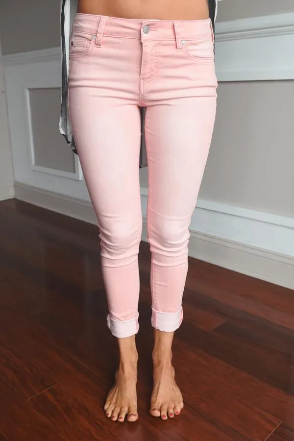 Dusty Pink Jeggings
