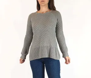 Elk grey cotton-wool mix knit jumper size 8
