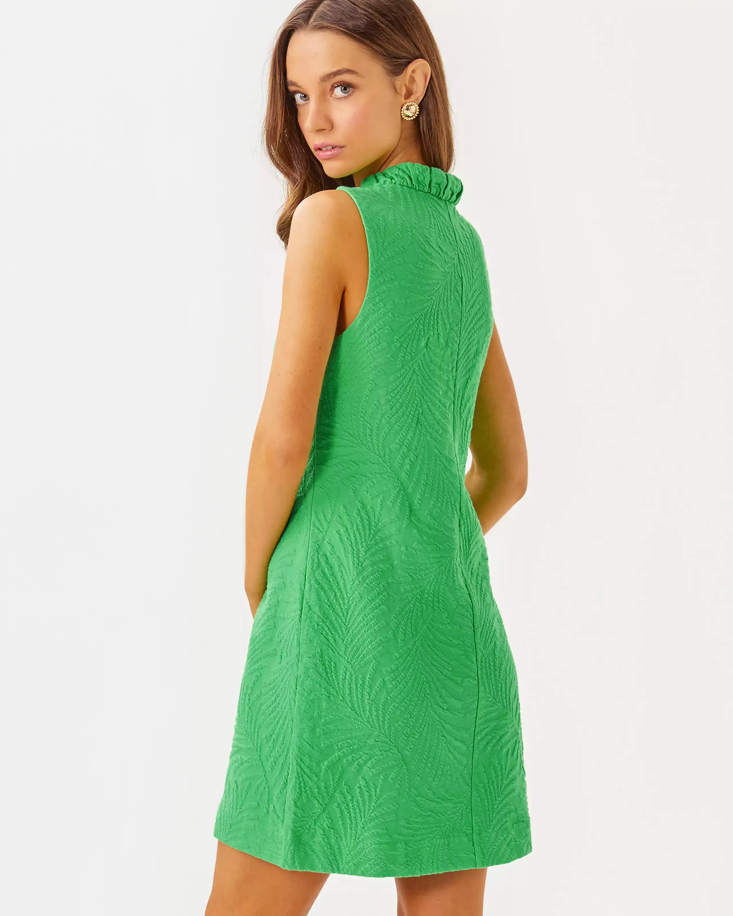 Elsey Shift (Leafy Knit Pucker)
