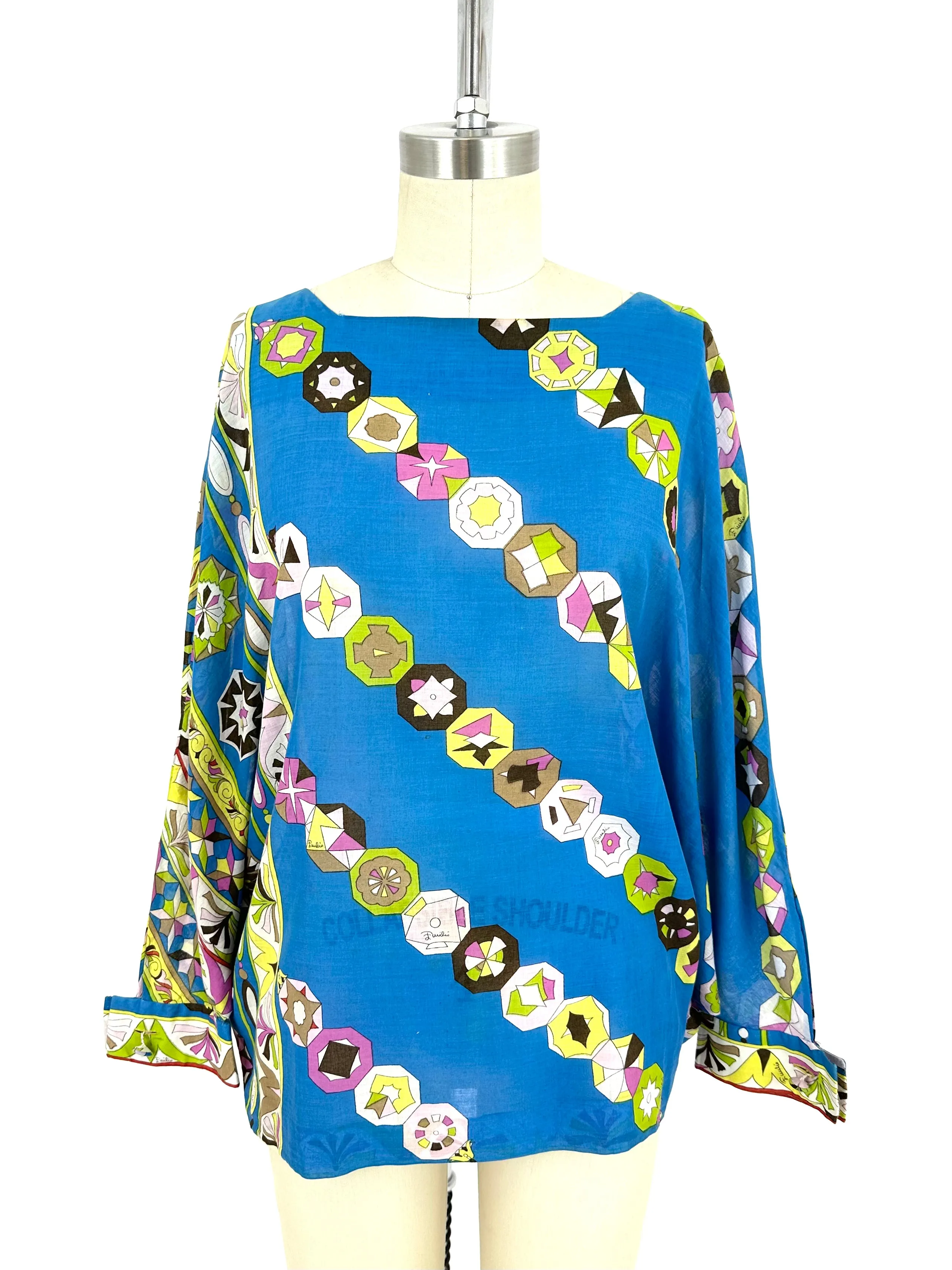 Emilio Pucci Bat Wing Top