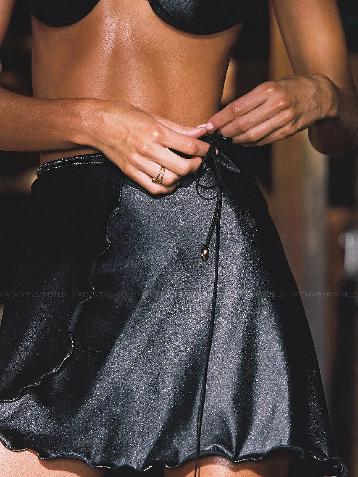 Emma Mini Wrap Skirt