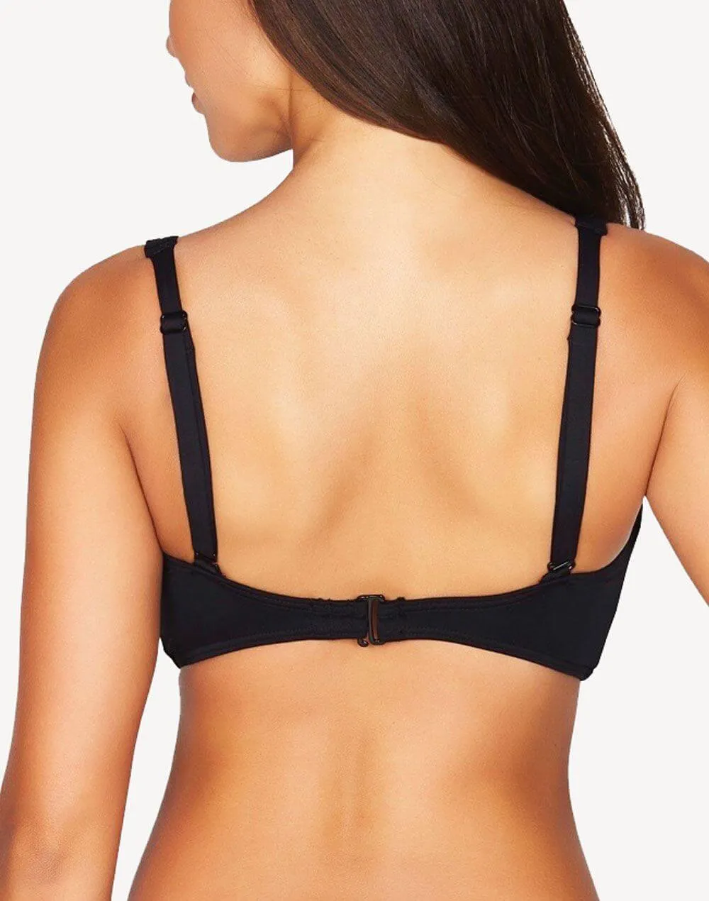 Essentials Cross Front Bikini Top