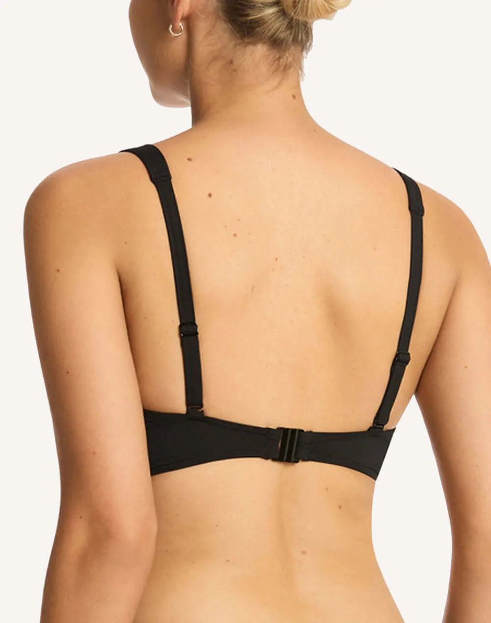 Essentials G Cup Cross Front Bikini Top