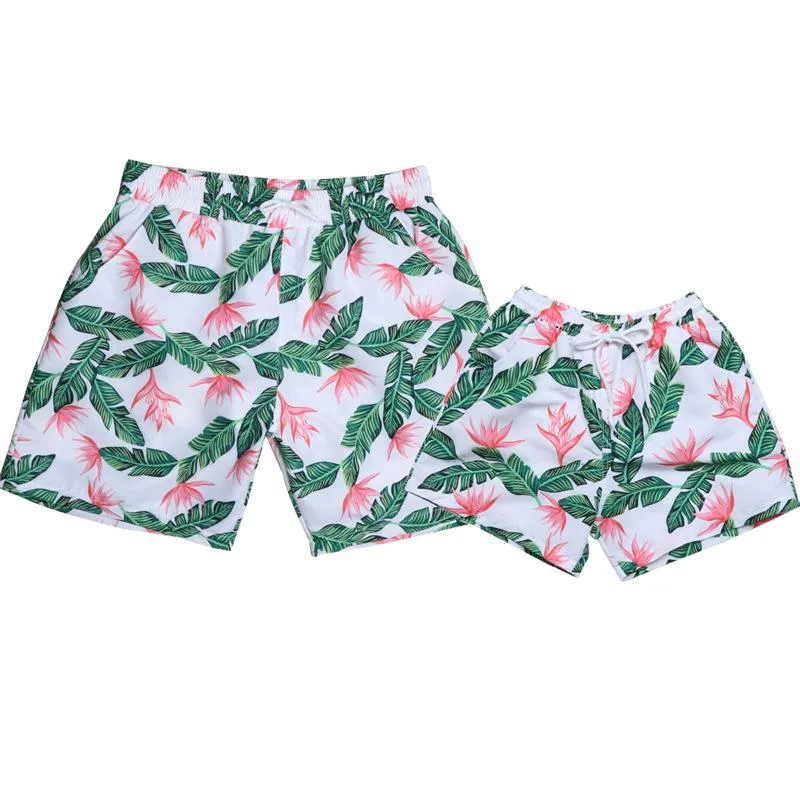 Family Matching Tropical Swimsuits
