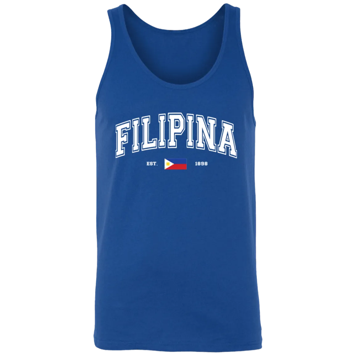Filipina Est 1898 Unisex Cotton Tank Top