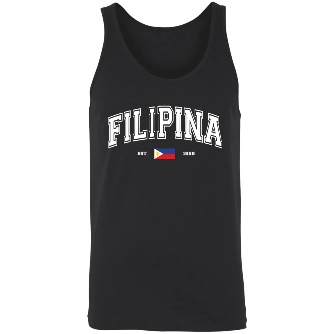 Filipina Est 1898 Unisex Cotton Tank Top