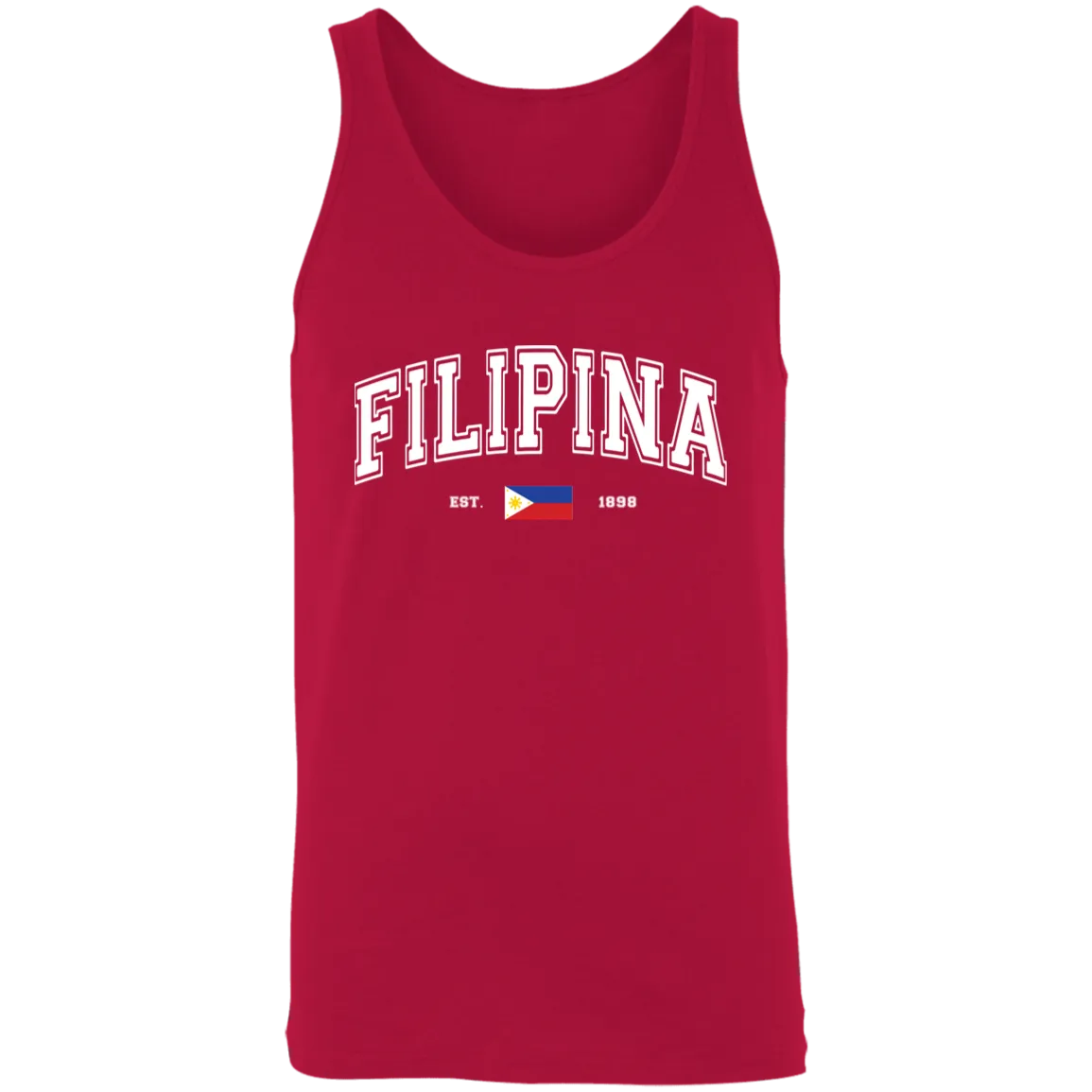 Filipina Est 1898 Unisex Cotton Tank Top