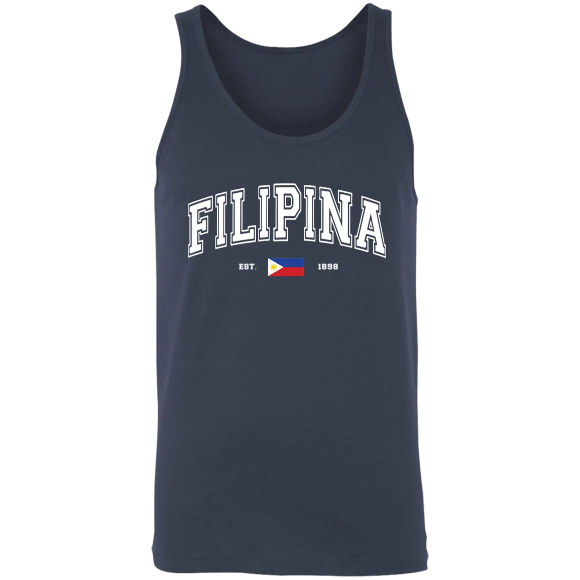 Filipina Est 1898 Unisex Cotton Tank Top