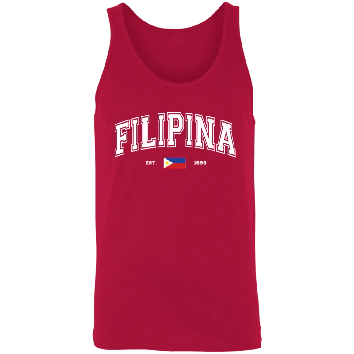 Filipina Est 1898 Unisex Cotton Tank Top