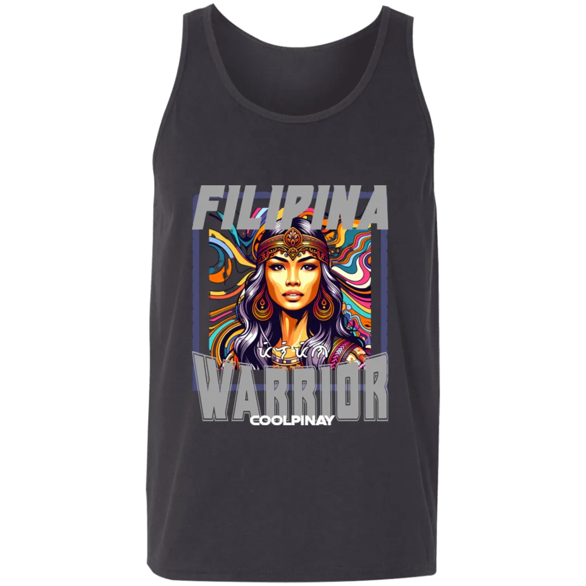 Filipina Warrior Beauty Unisex Cotton Tank Top