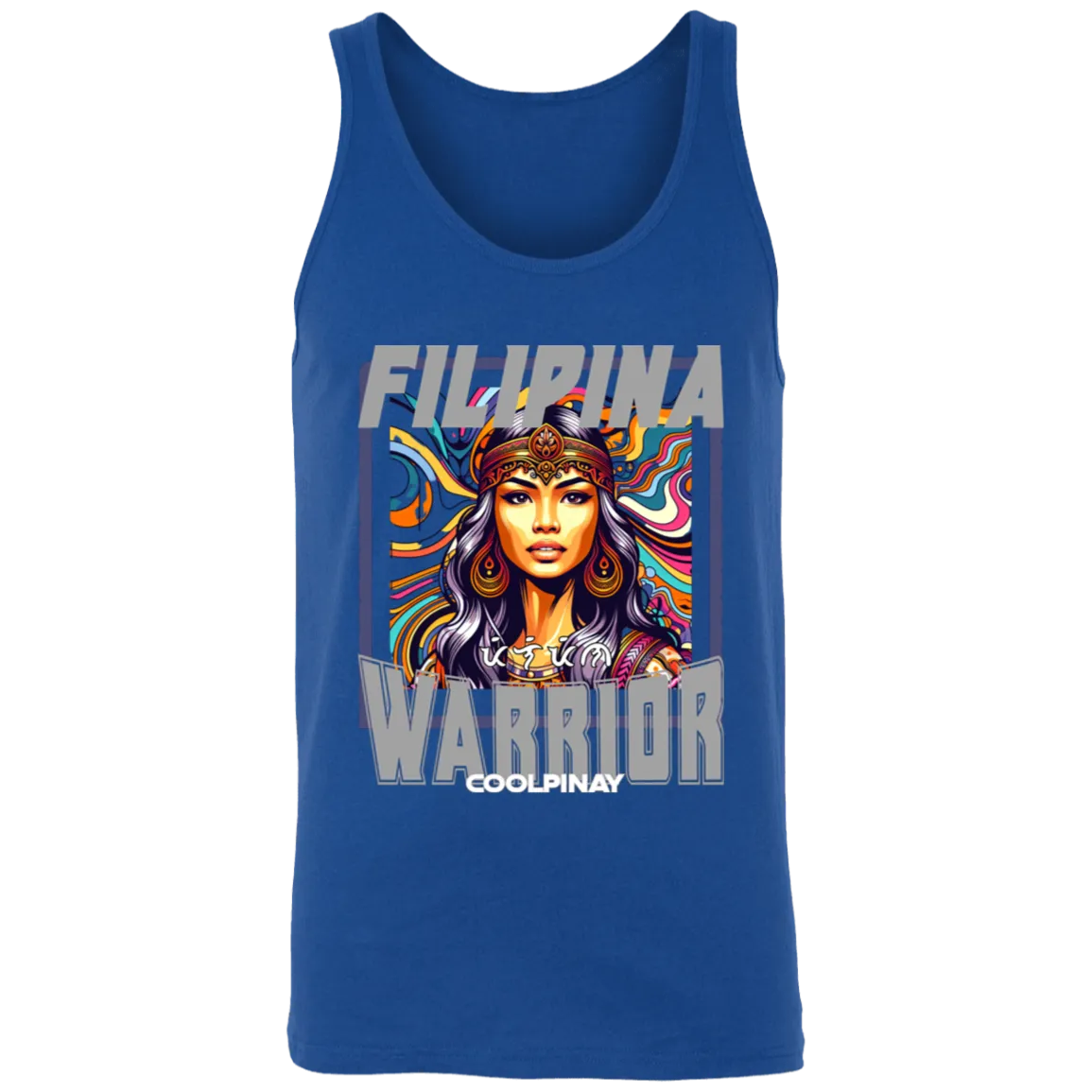 Filipina Warrior Beauty Unisex Cotton Tank Top