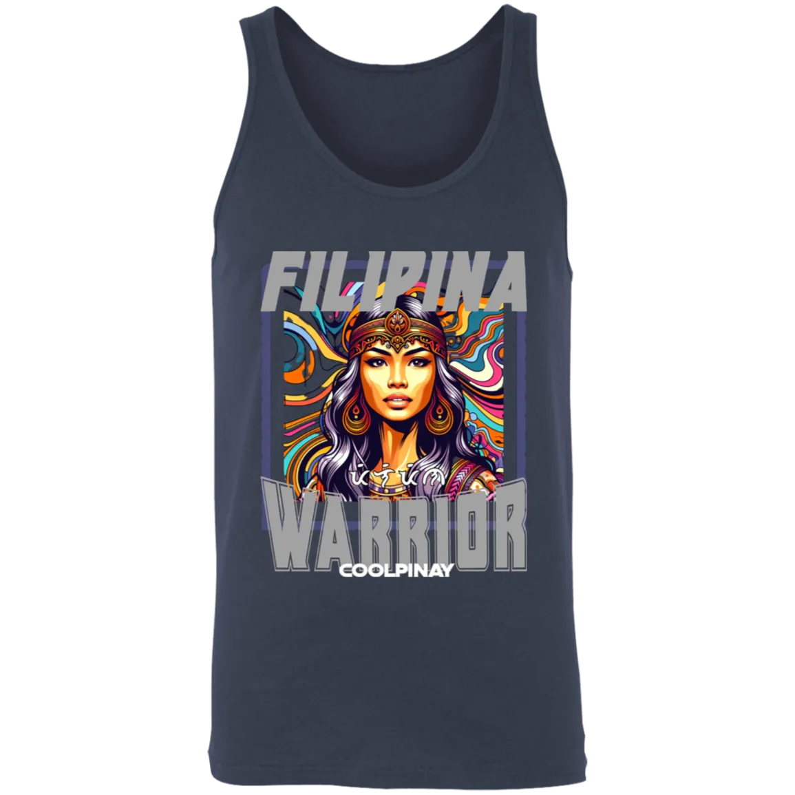 Filipina Warrior Beauty Unisex Cotton Tank Top