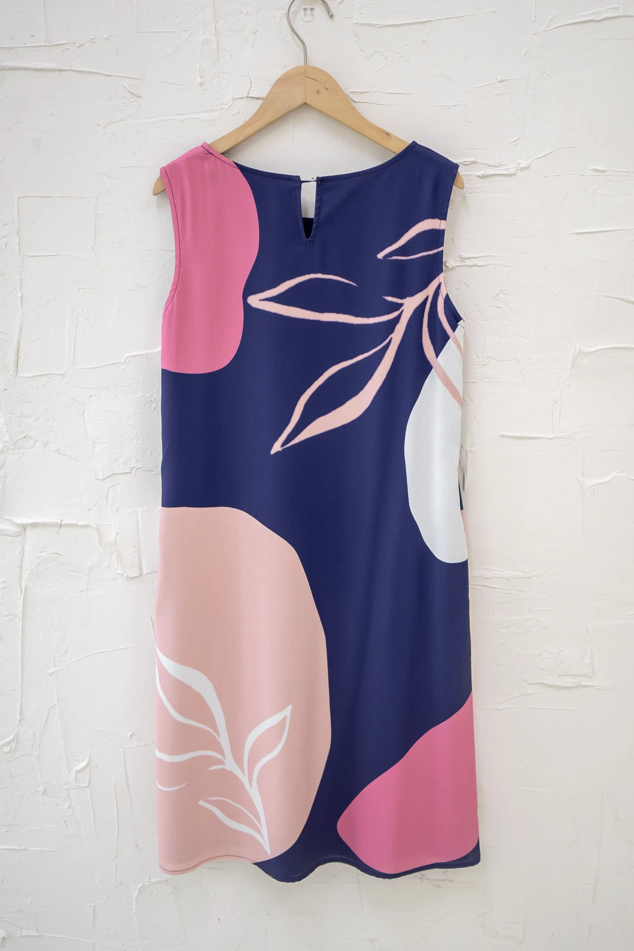 (FIRE DEAL) *COLOUR RUN* KARINA REVERSIBLE SHIFT DRESS IN NAVY