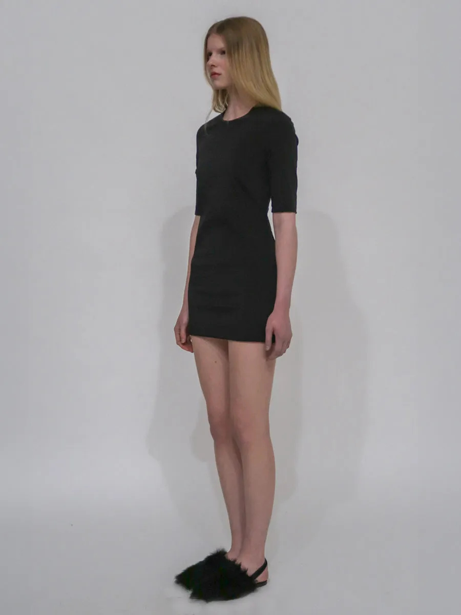 FITTED T-SHIRT MINIDRESS