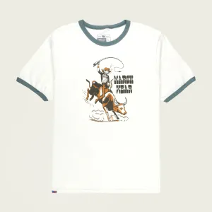 Fly Cowboy Ringer Tee