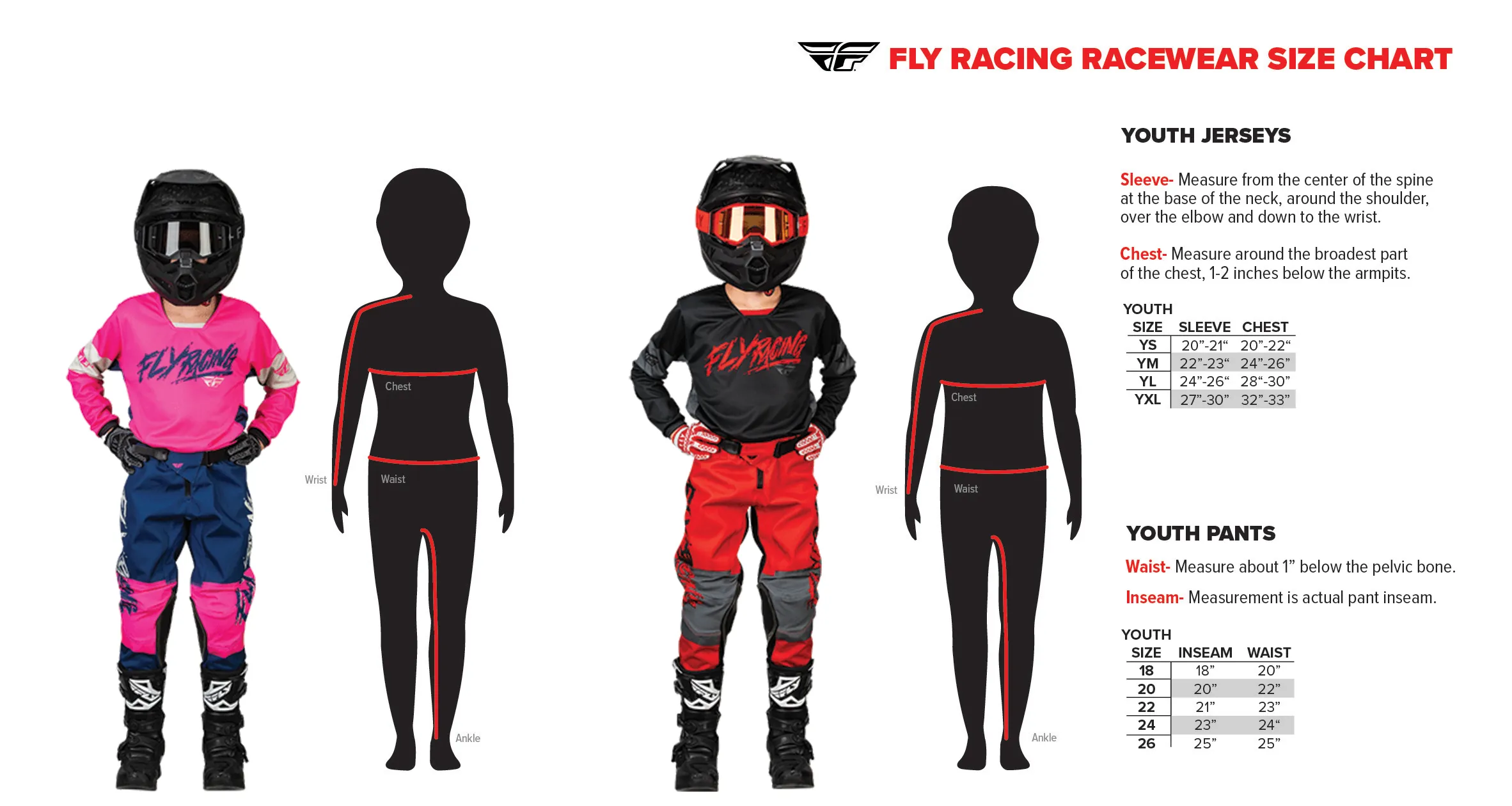 FLY Racing Youth F-16 Jersey