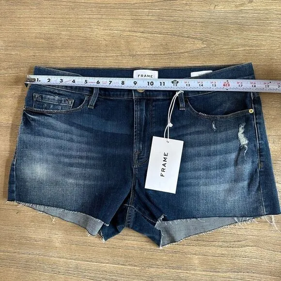 FRAME Denim Cutoff Jean Shorts size 32