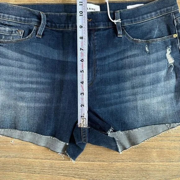 FRAME Denim Cutoff Jean Shorts size 32
