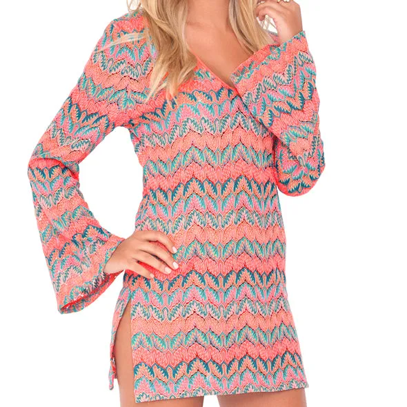 FUEGO DIVINO - Plunge Dress