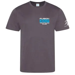 Fusion TC - JNR Tech T-Shirt - Charcoal