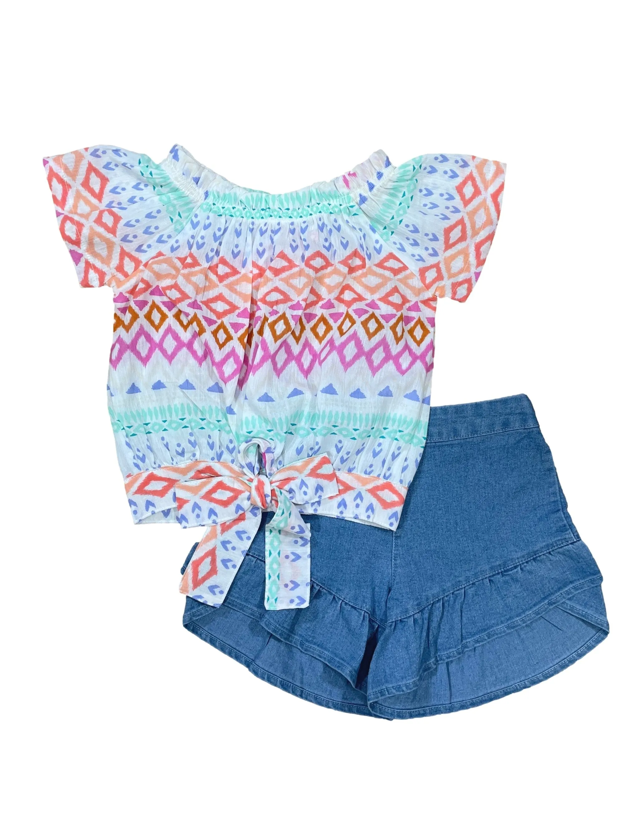 Girl Short Set 2-14