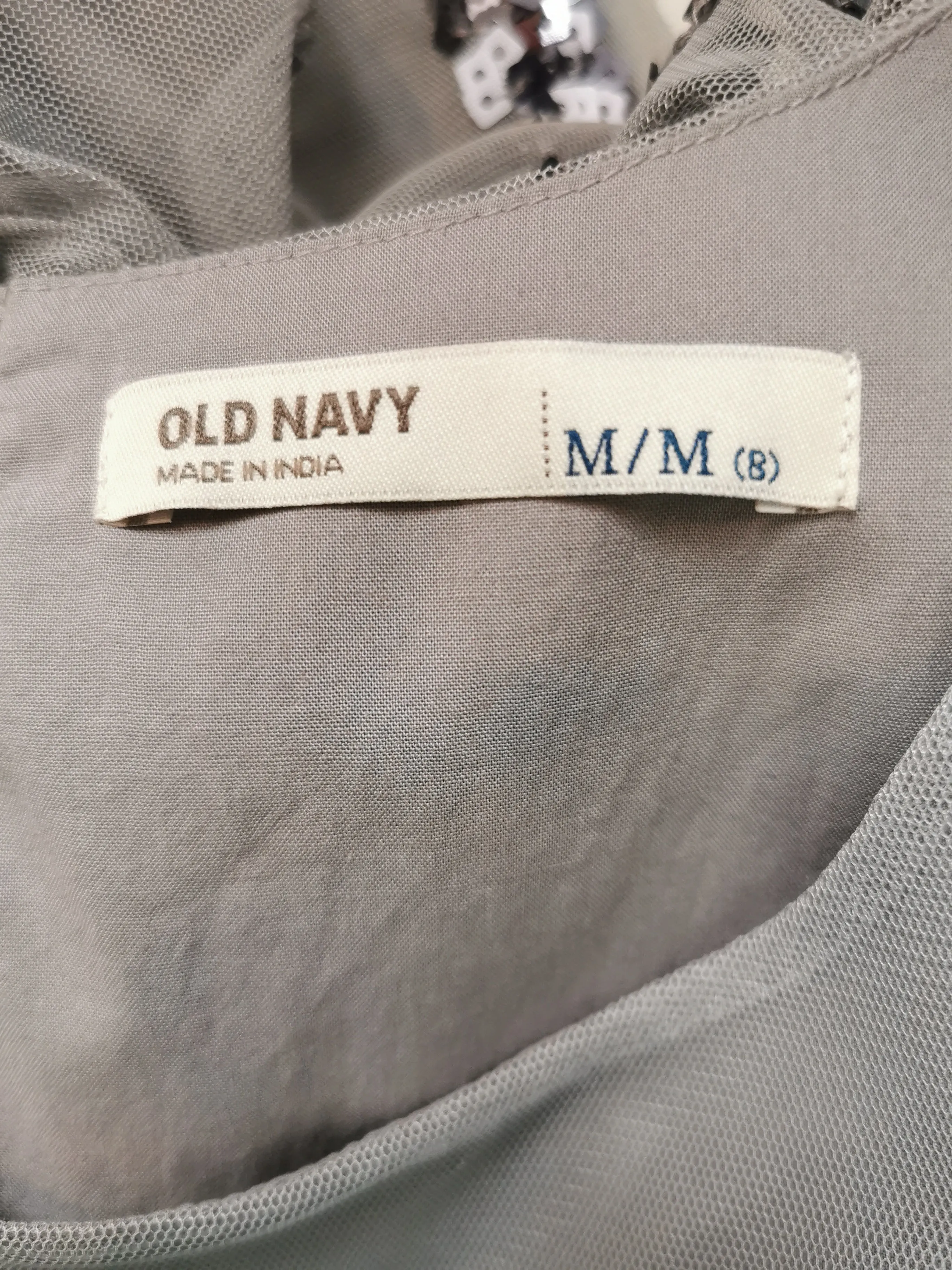 GIRL SIZE MEDIUM (8 YEARS) - OLD NAVY, Sequience Shift Dress VGUC B37 