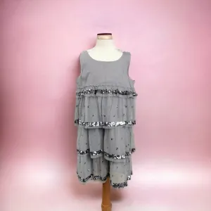 GIRL SIZE MEDIUM (8 YEARS) - OLD NAVY, Sequience Shift Dress VGUC B37 
