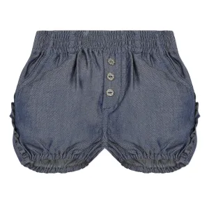Girls Bubble Denim Shorts