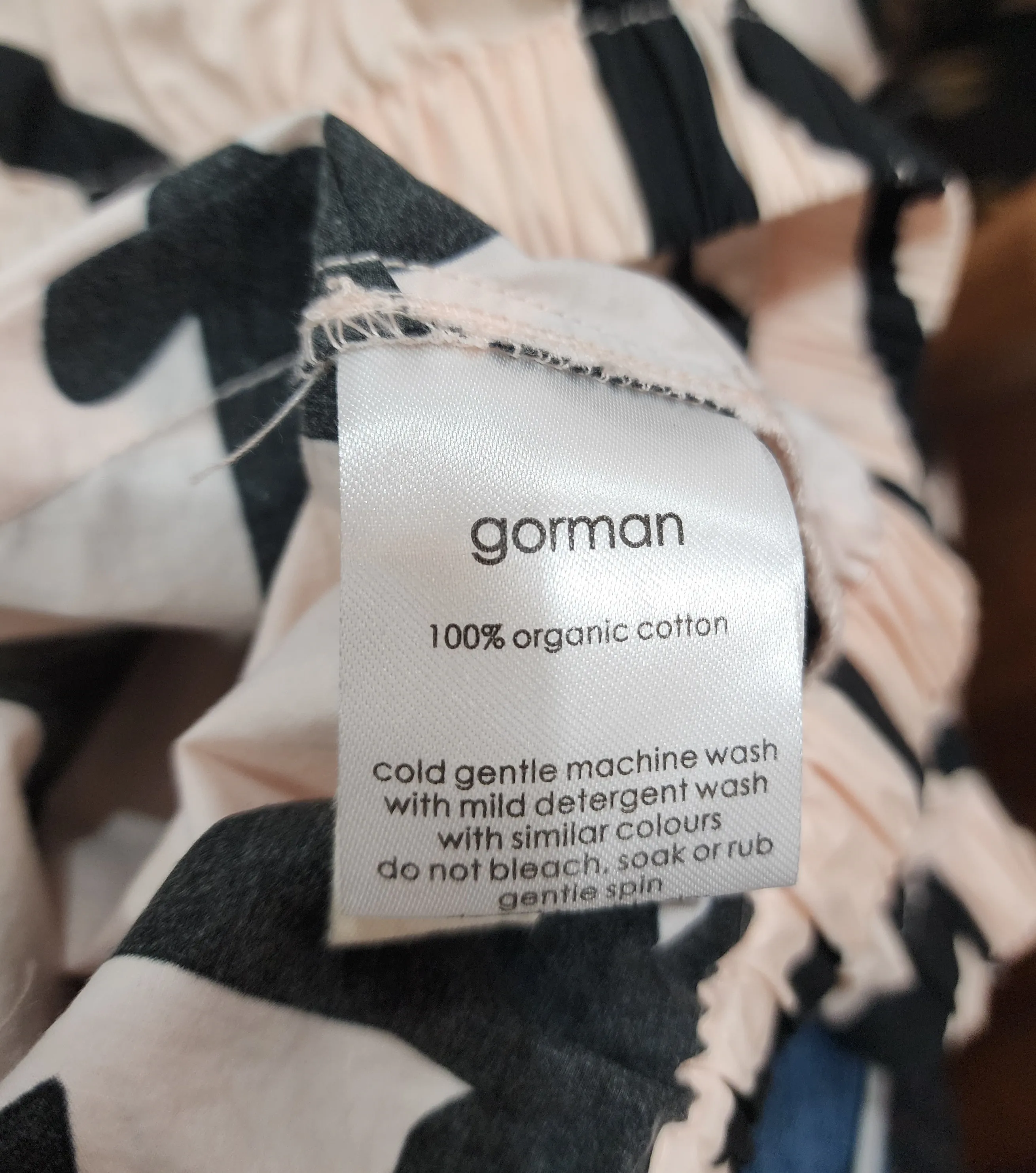 Gorman pink cotton top size 6