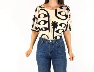 Gorman pink cotton top size 6