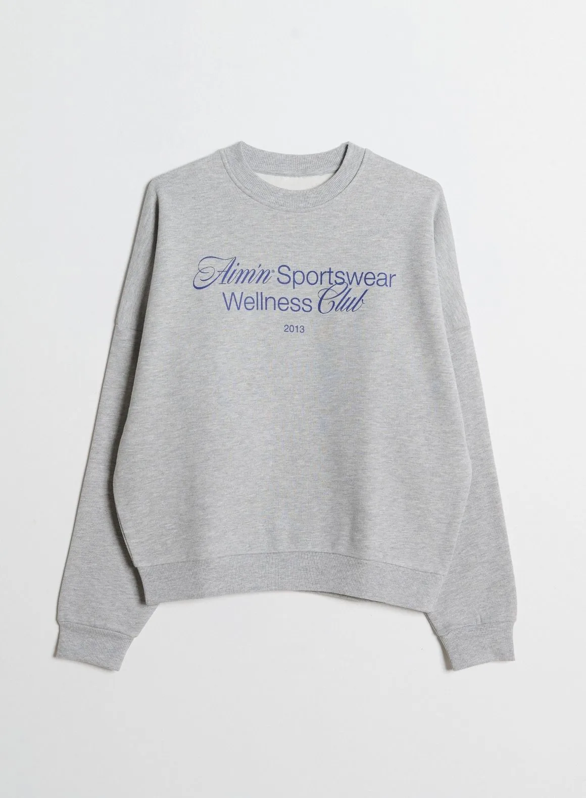 Grey Melange Wellness Sweatshirt