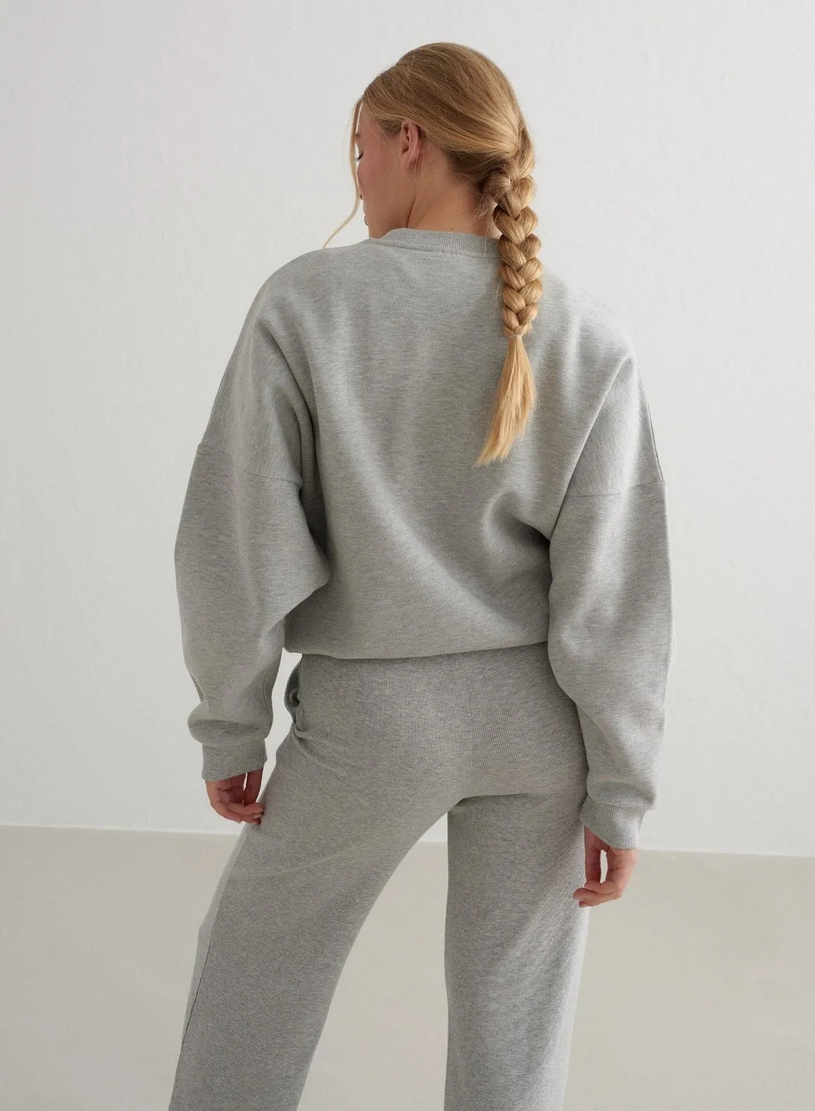 Grey Melange Wellness Sweatshirt