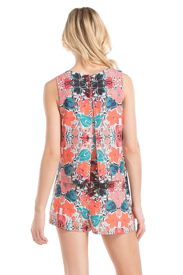 Hailey Romper | Oaxaca Print