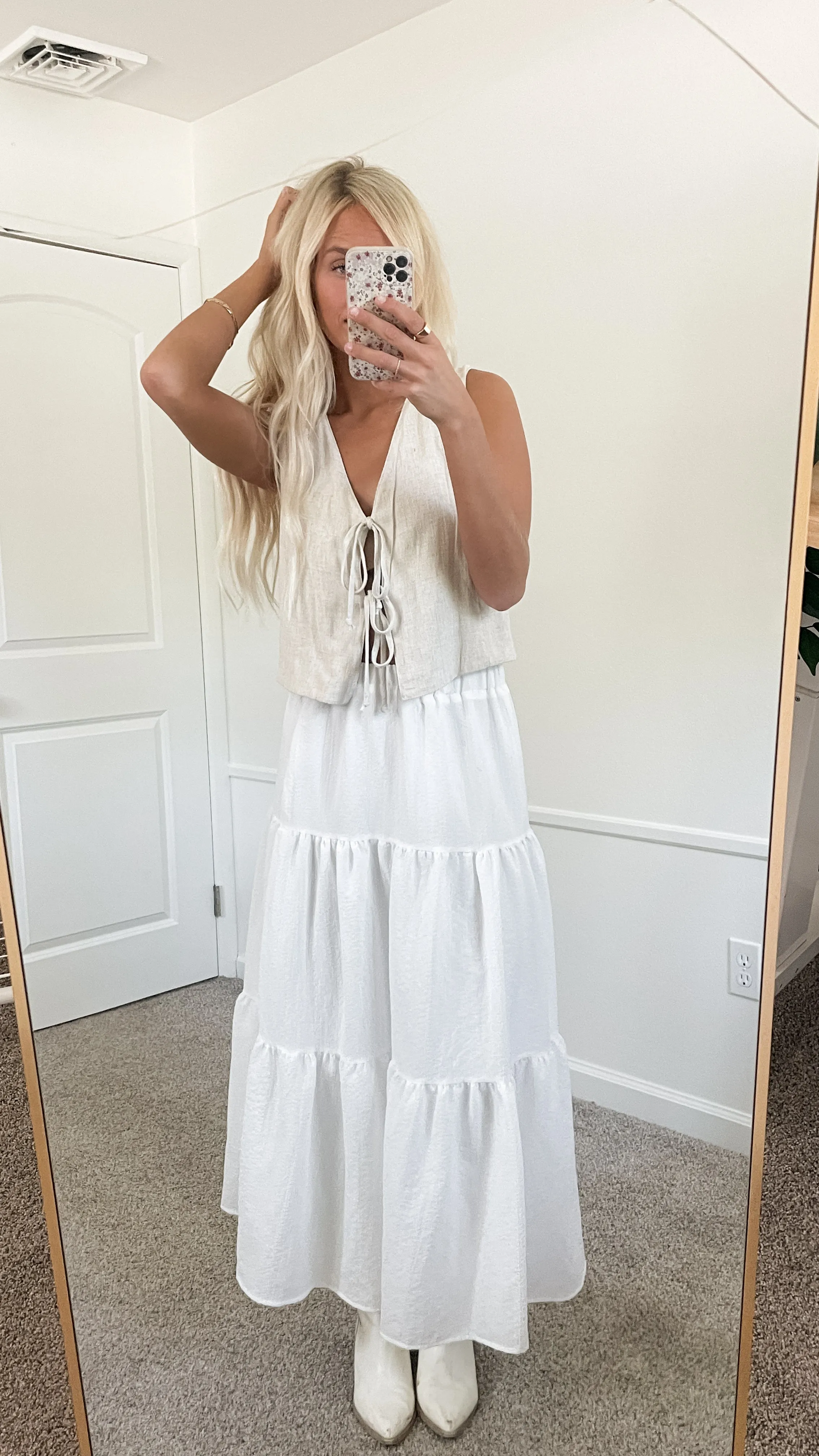 Halston Tie Top