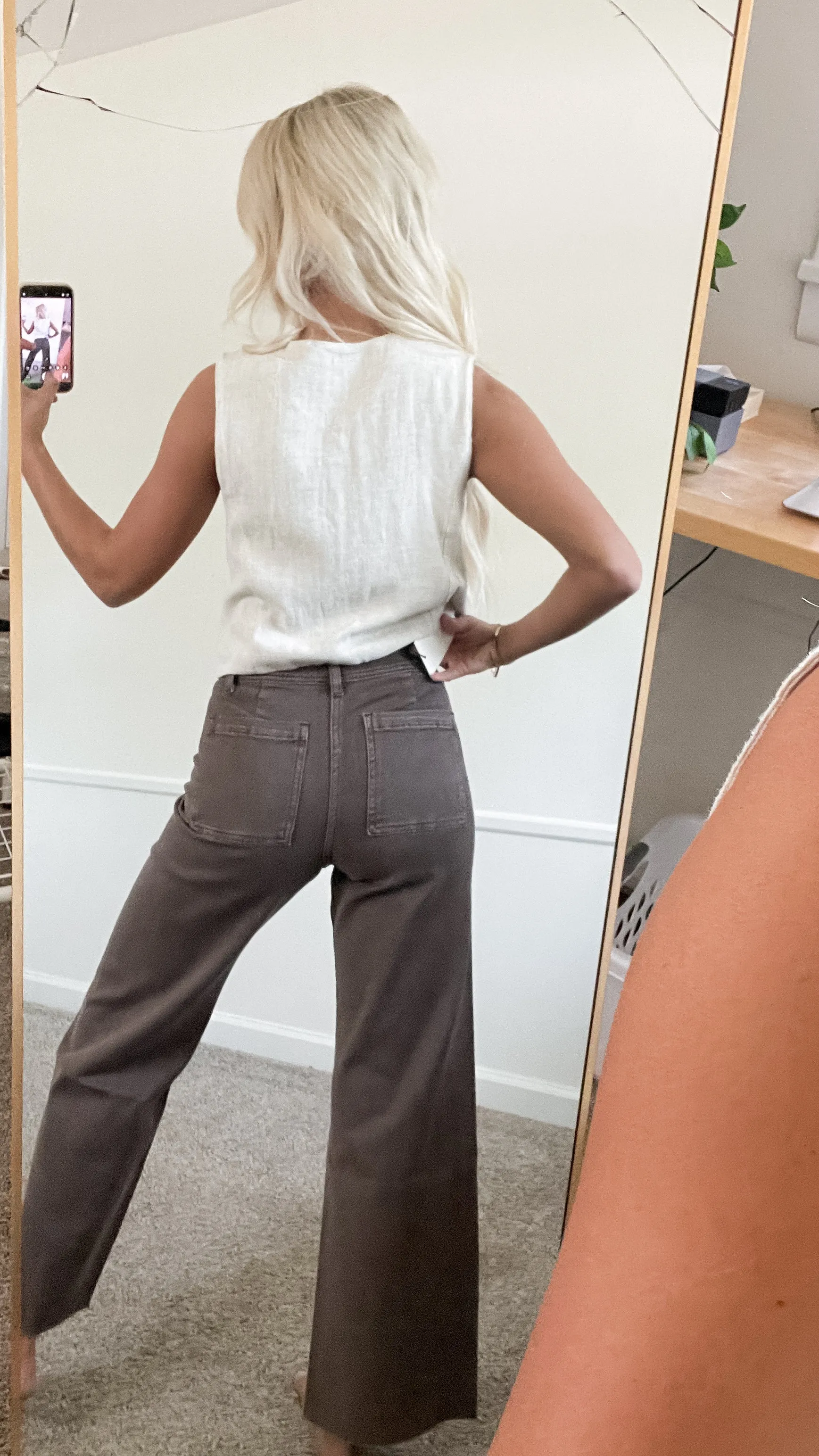 Halston Tie Top