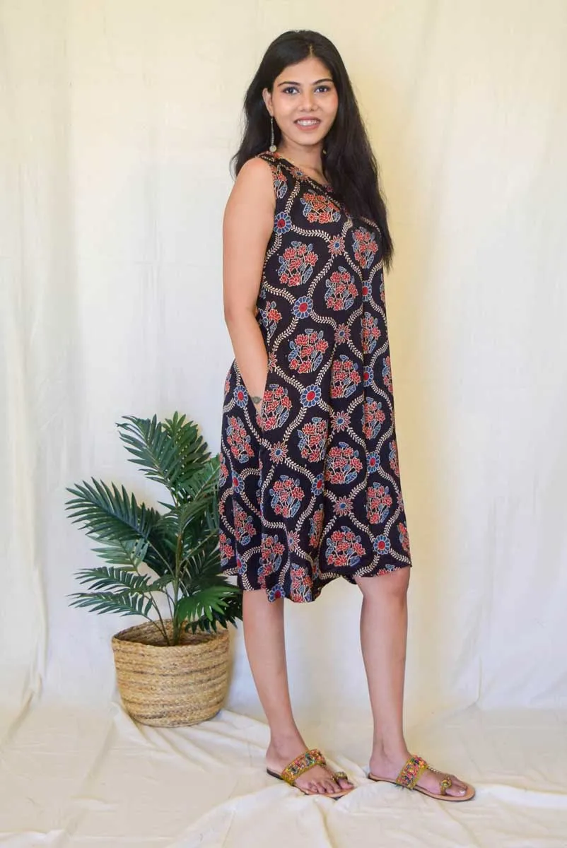Hasttvam Black Modal Dress