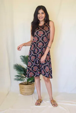 Hasttvam Black Modal Dress