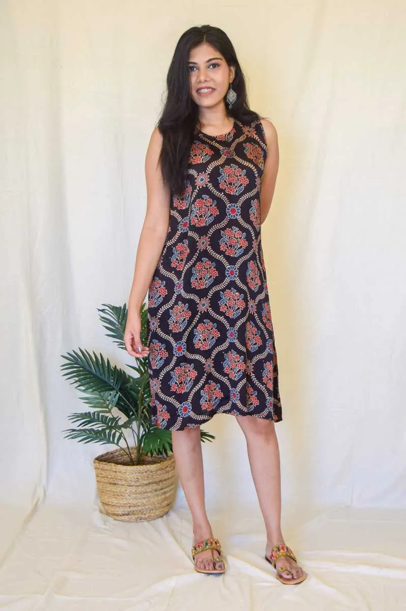 Hasttvam Black Modal Dress