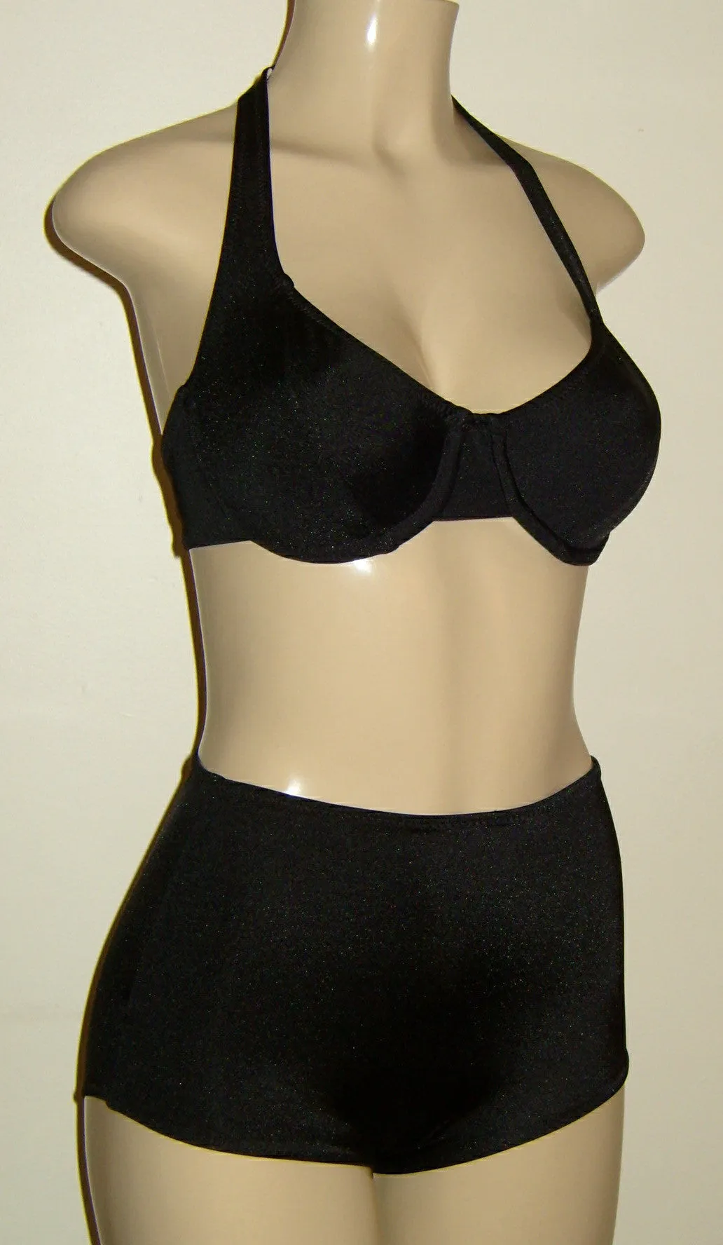 Haute Halter Underwire Top and Pin Up Bottom