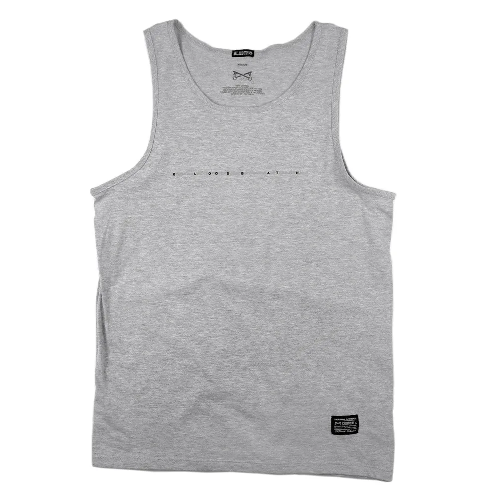 Headline Tank Top - H. Grey