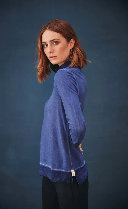 Henry Christ Double Hem Top