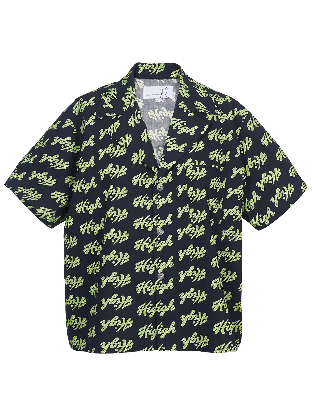 High Print Short-sleeved Shirt