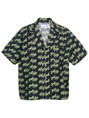 High Print Short-sleeved Shirt