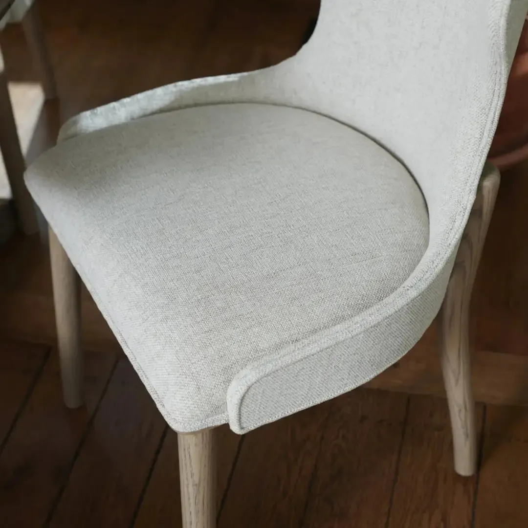 Hillside Birch Upholstered Side Chair