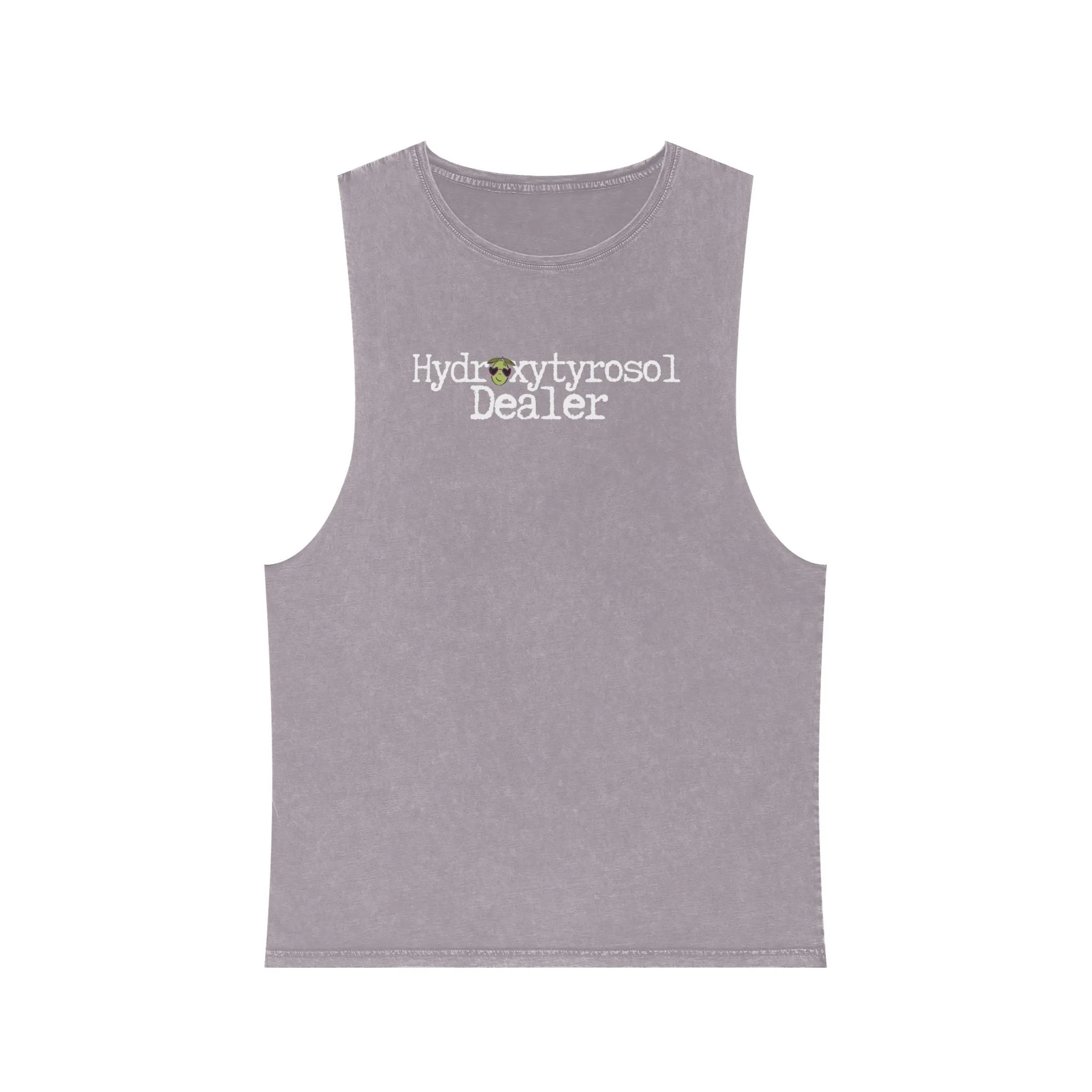 Hydroxytyrosol dealer / Olive tree consultant gift / Unisex Stonewash Tank Top